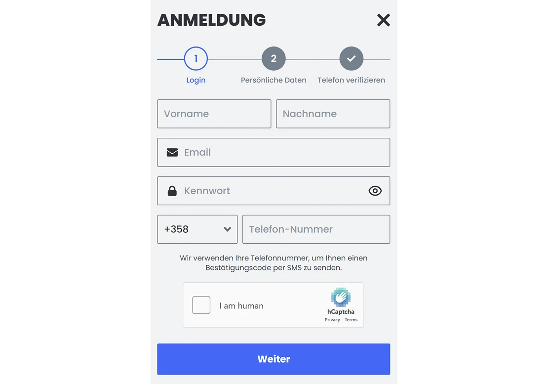 30bet Casino anmeldung